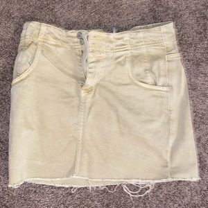 Free people mini skirt